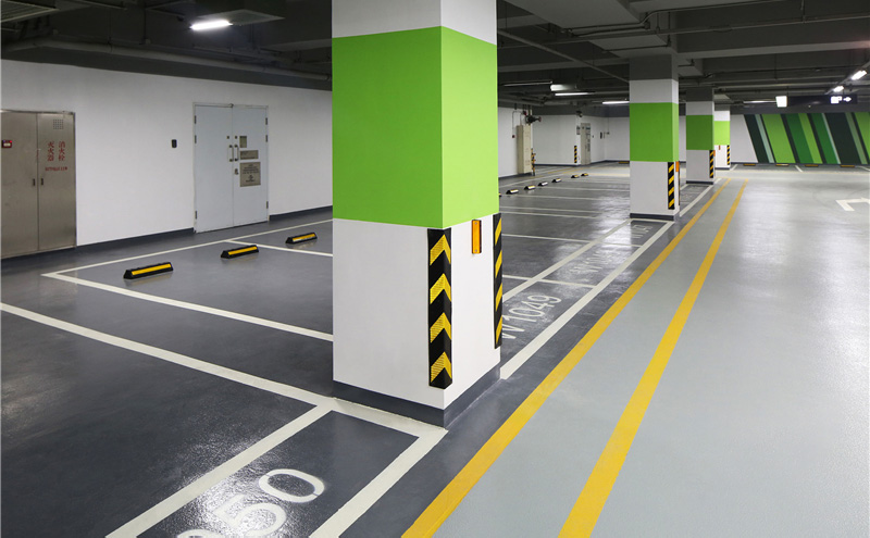 Epoxy floor paint for underground garage