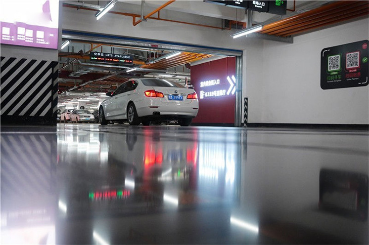 Epoxy floor paint for underground garage